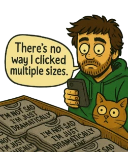 A few days later, I got the email: “Your shirts have been printed and are ready to ship.” Total: $2,876.42. I froze. The shirts were already printed. No refunds. No cancellations. And I didn’t have the money to fix it.